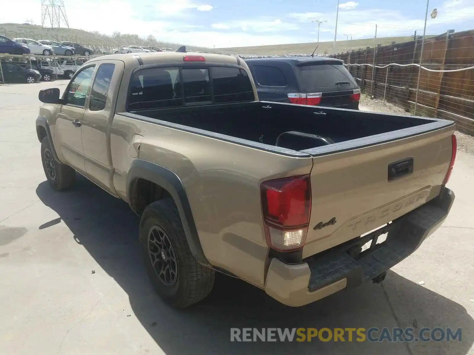 3 Photograph of a damaged car 5TFSZ5ANXKX203851 TOYOTA TACOMA 2019