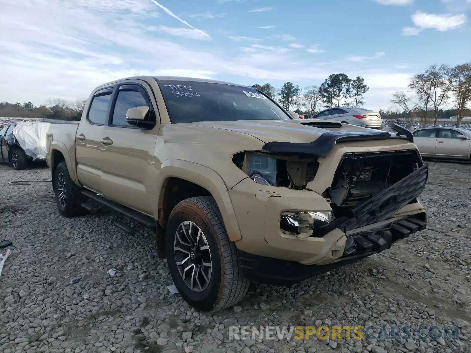 1 Photograph of a damaged car 3TMAZ5CN0LM116721 TOYOTA TACOMA 2020