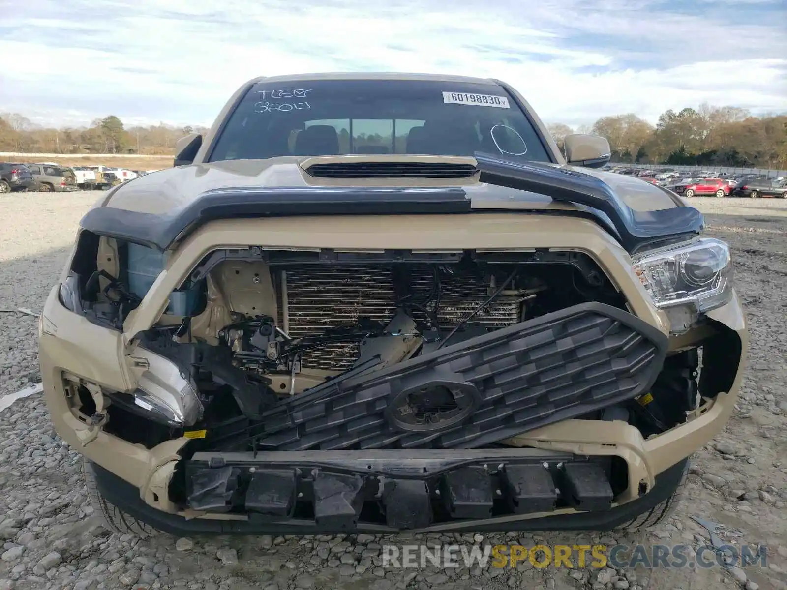 9 Photograph of a damaged car 3TMAZ5CN0LM116721 TOYOTA TACOMA 2020