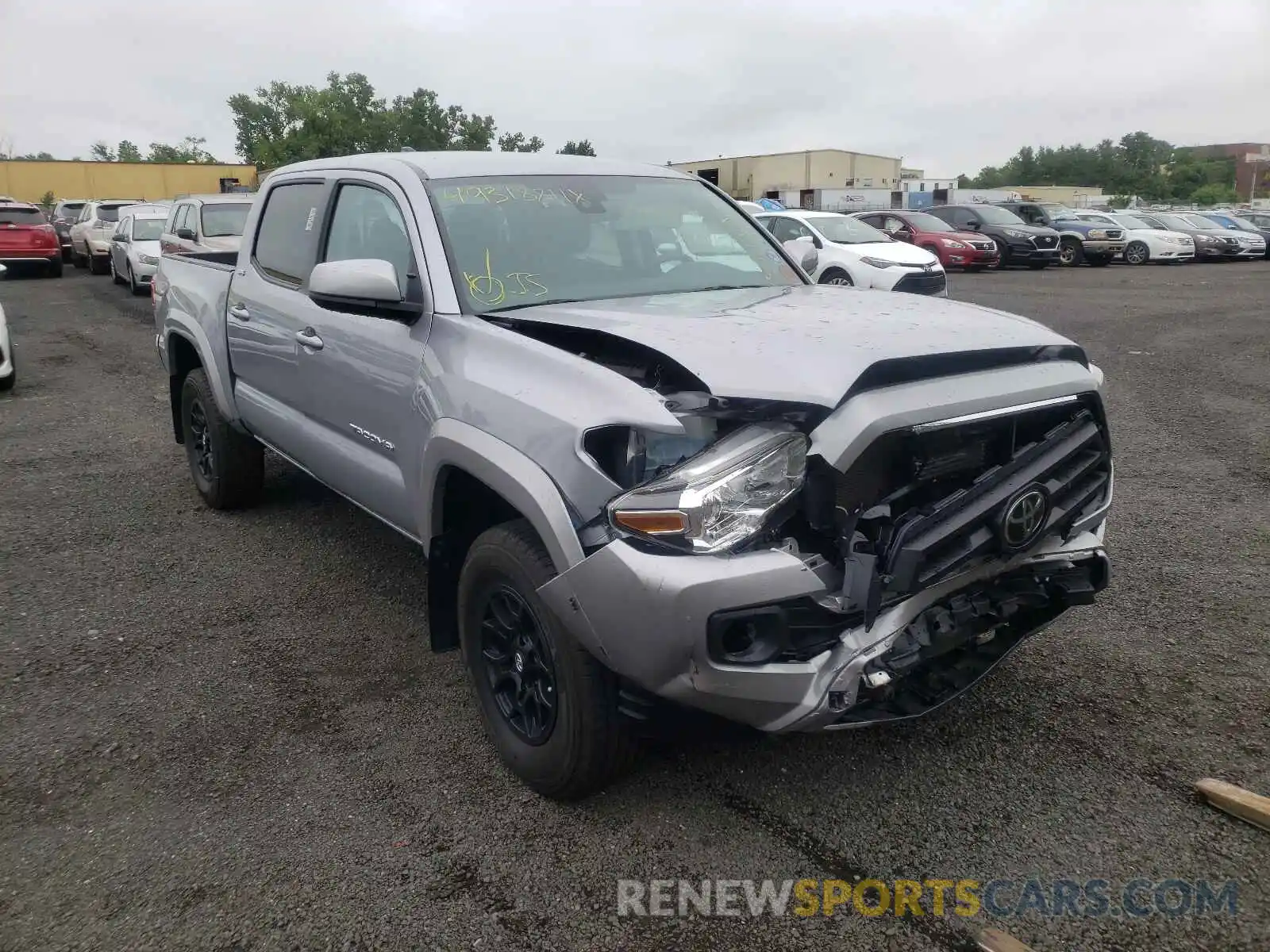 1 Photograph of a damaged car 3TMAZ5CN0LM120414 TOYOTA TACOMA 2020