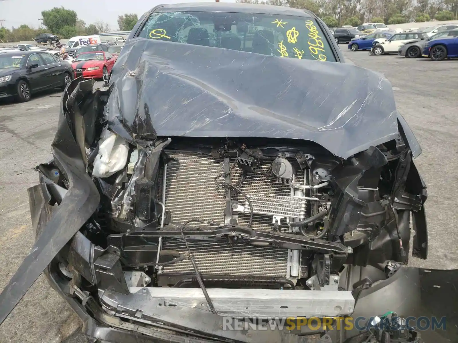 7 Photograph of a damaged car 3TMAZ5CN0LM123765 TOYOTA TACOMA 2020