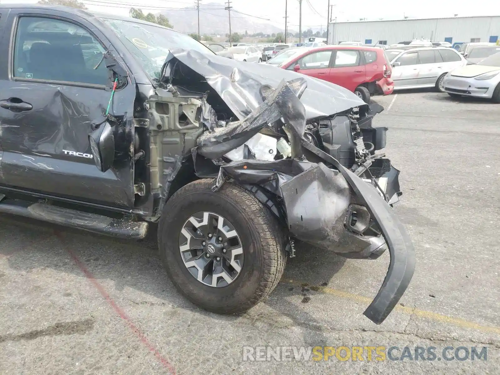 9 Photograph of a damaged car 3TMAZ5CN0LM123765 TOYOTA TACOMA 2020