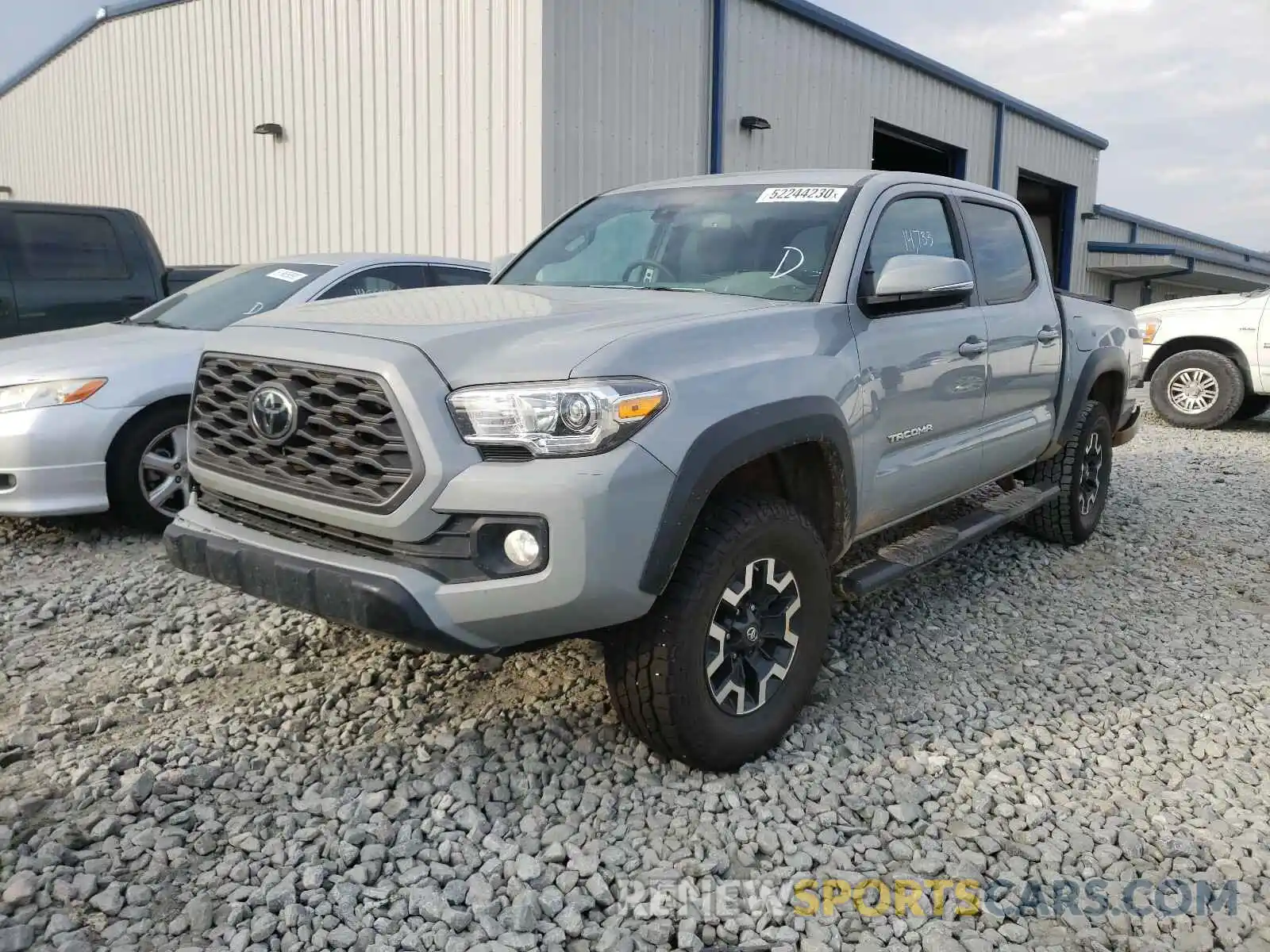 2 Photograph of a damaged car 3TMAZ5CN0LM125239 TOYOTA TACOMA 2020