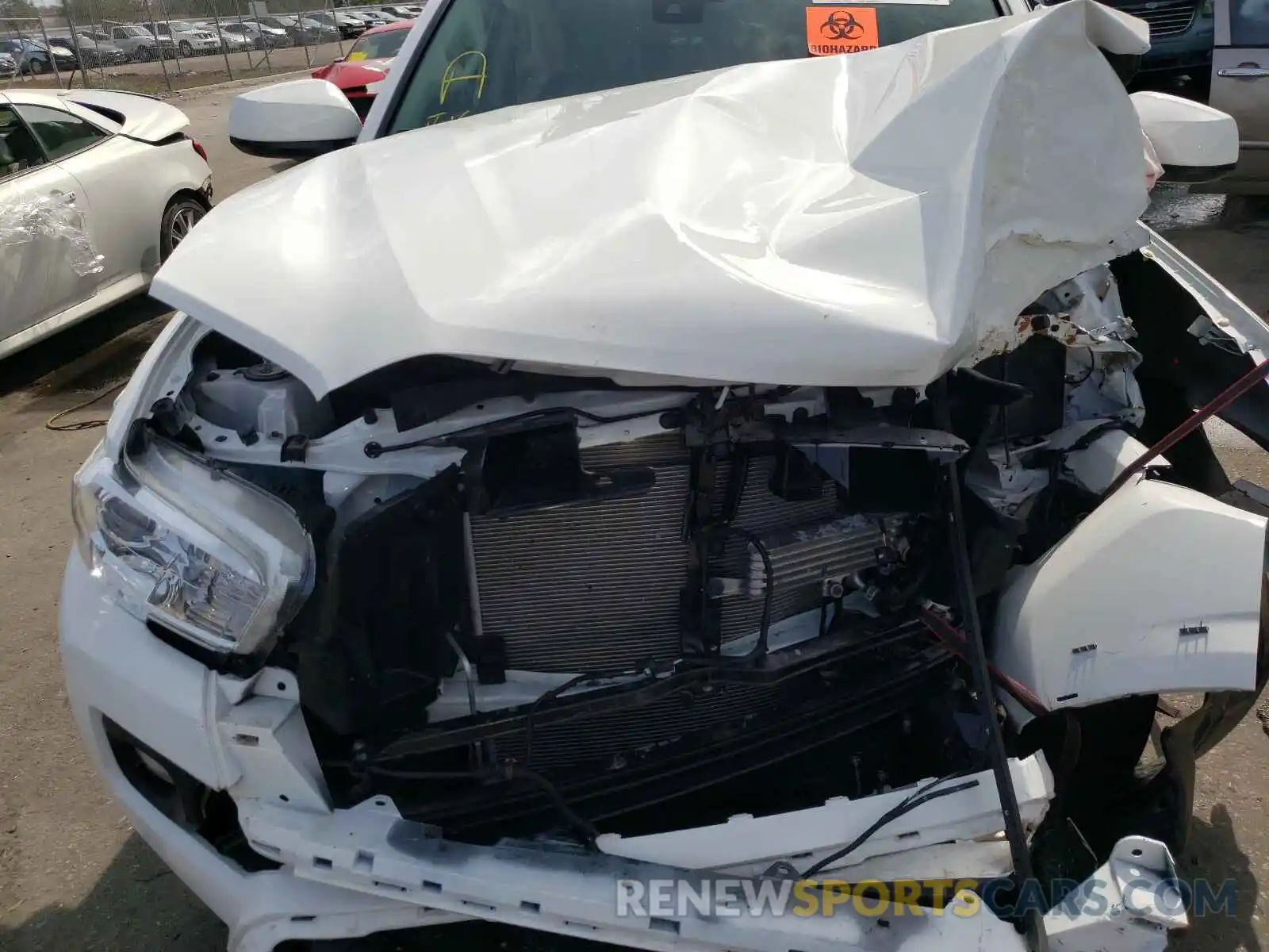 7 Photograph of a damaged car 3TMAZ5CN0LM126312 TOYOTA TACOMA 2020