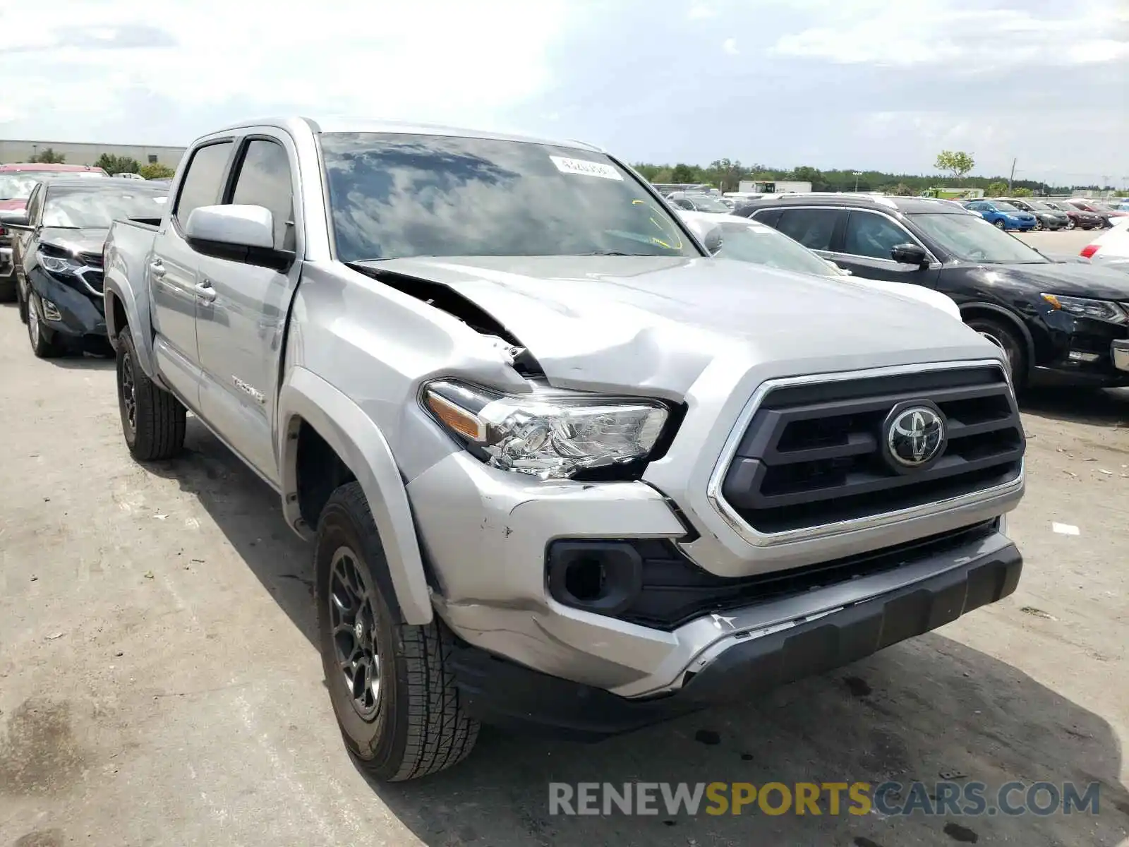 1 Фотография поврежденного автомобиля 3TMAZ5CN0LM128058 TOYOTA TACOMA 2020