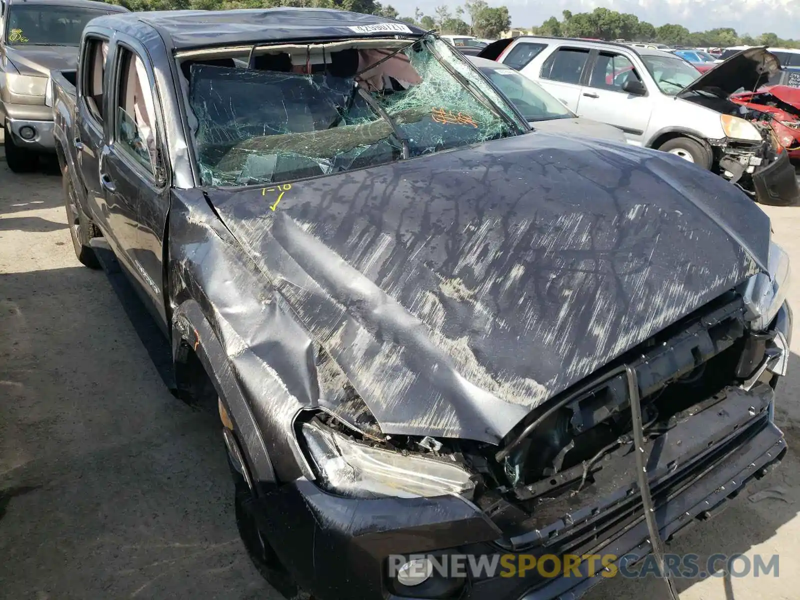 9 Photograph of a damaged car 3TMAZ5CN0LM130361 TOYOTA TACOMA 2020