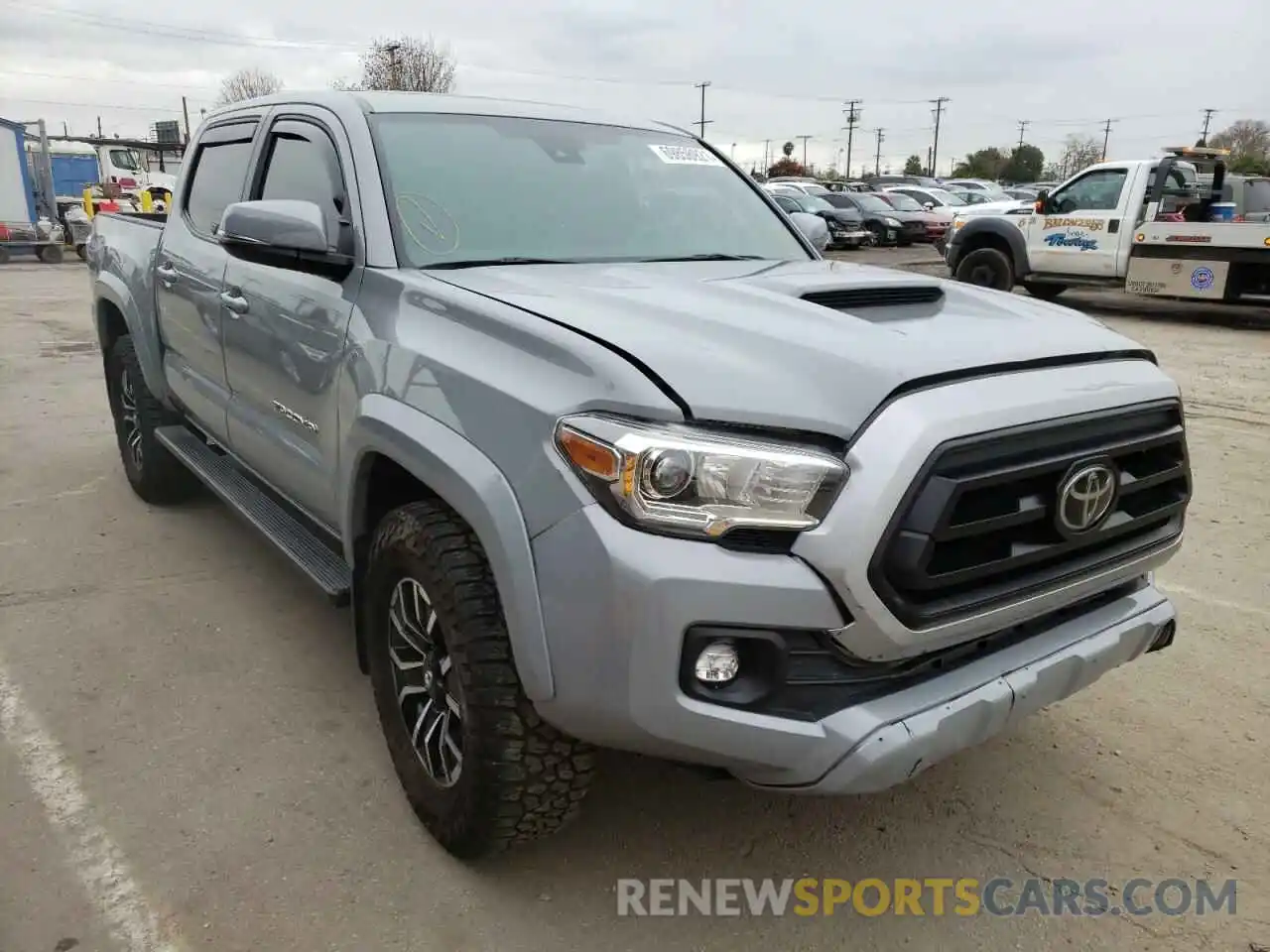 1 Photograph of a damaged car 3TMAZ5CN1LM116257 TOYOTA TACOMA 2020