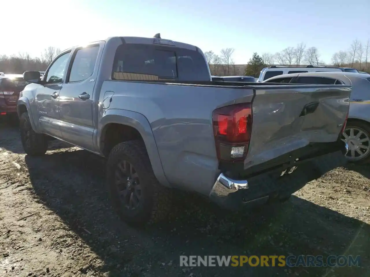 3 Photograph of a damaged car 3TMAZ5CN1LM123287 TOYOTA TACOMA 2020