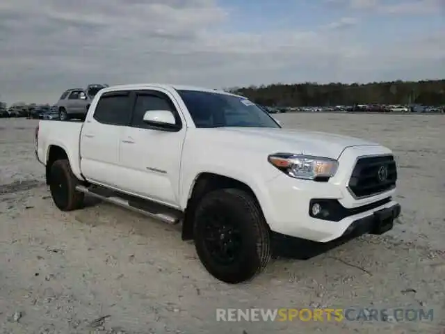 1 Photograph of a damaged car 3TMAZ5CN1LM124620 TOYOTA TACOMA 2020