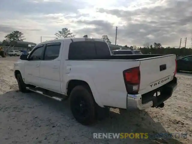 3 Photograph of a damaged car 3TMAZ5CN1LM124620 TOYOTA TACOMA 2020