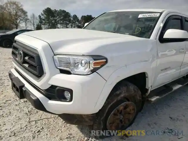 9 Photograph of a damaged car 3TMAZ5CN1LM124620 TOYOTA TACOMA 2020