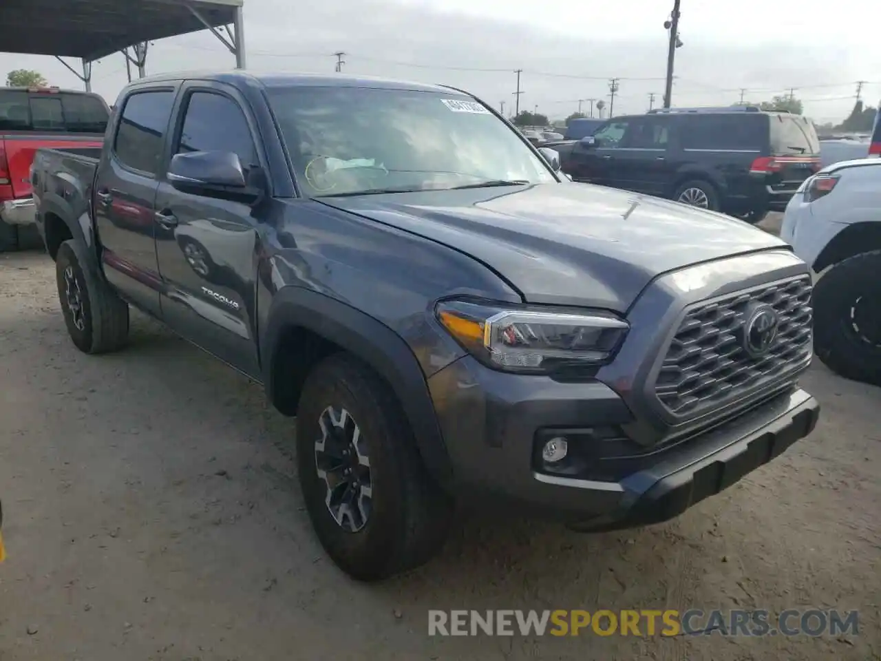 1 Photograph of a damaged car 3TMAZ5CN1LM126805 TOYOTA TACOMA 2020