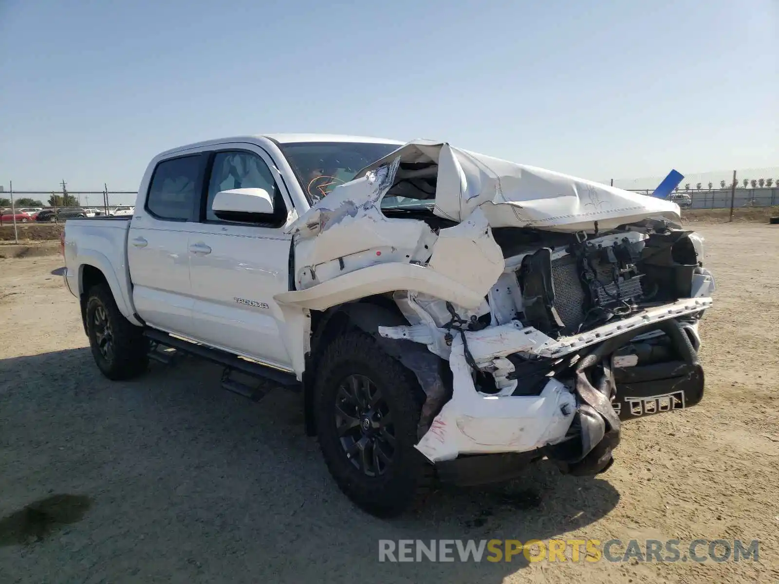 1 Photograph of a damaged car 3TMAZ5CN1LM126853 TOYOTA TACOMA 2020