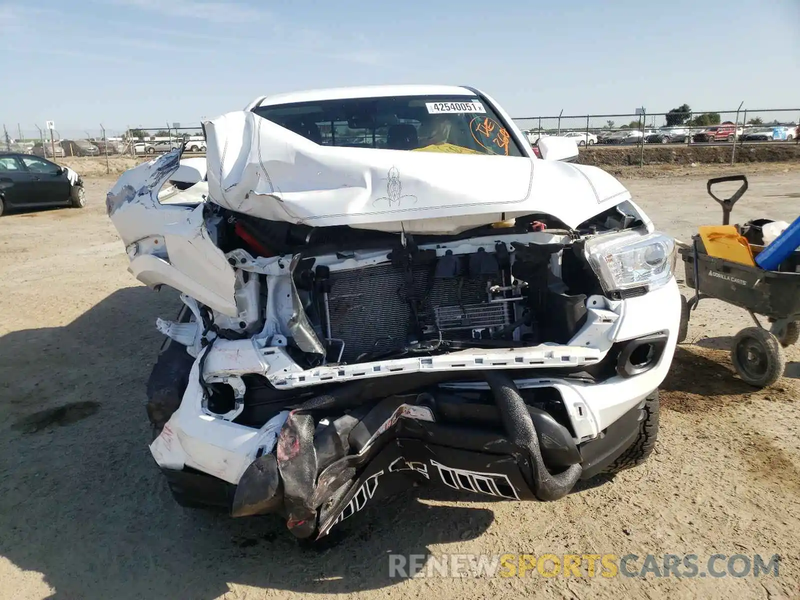 9 Photograph of a damaged car 3TMAZ5CN1LM126853 TOYOTA TACOMA 2020