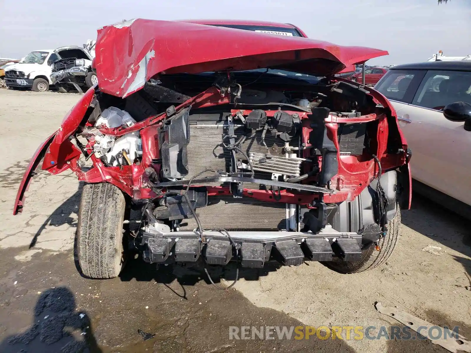 9 Photograph of a damaged car 3TMAZ5CN1LM127596 TOYOTA TACOMA 2020