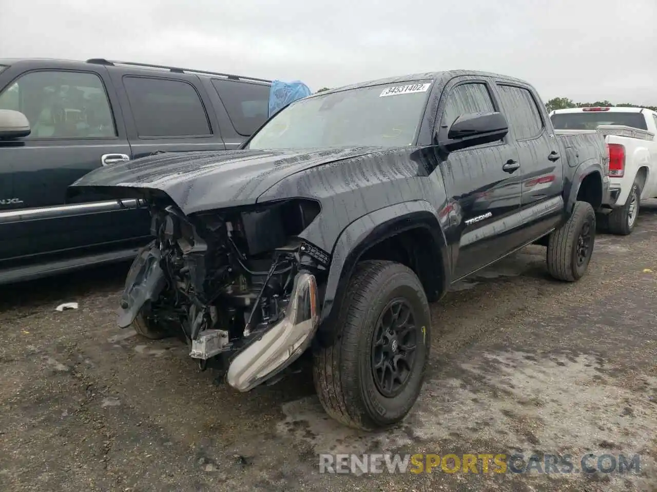 2 Фотография поврежденного автомобиля 3TMAZ5CN1LM130451 TOYOTA TACOMA 2020