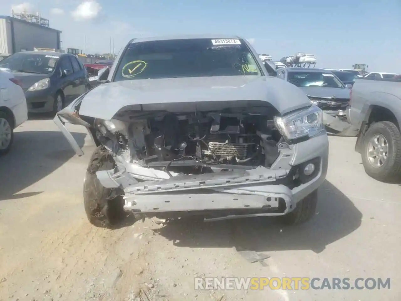 9 Photograph of a damaged car 3TMAZ5CN1LM131504 TOYOTA TACOMA 2020