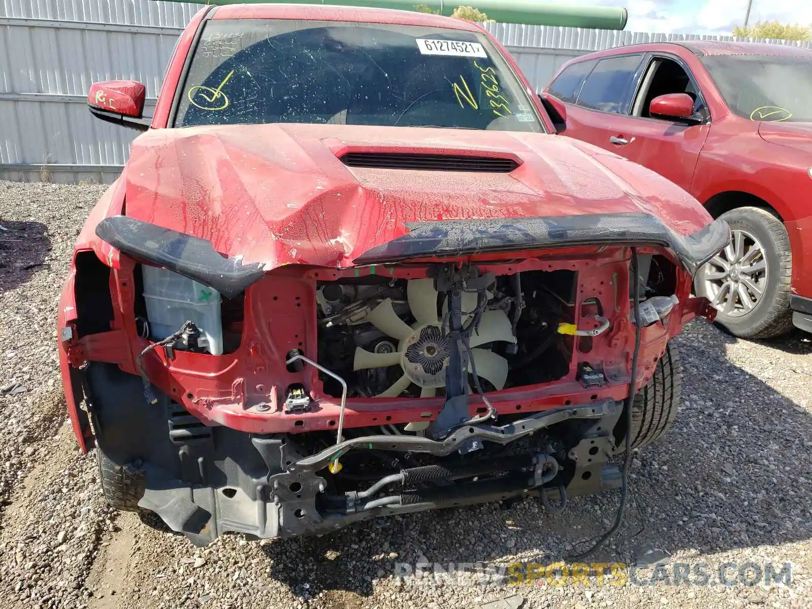 9 Photograph of a damaged car 3TMAZ5CN1LM133625 TOYOTA TACOMA 2020