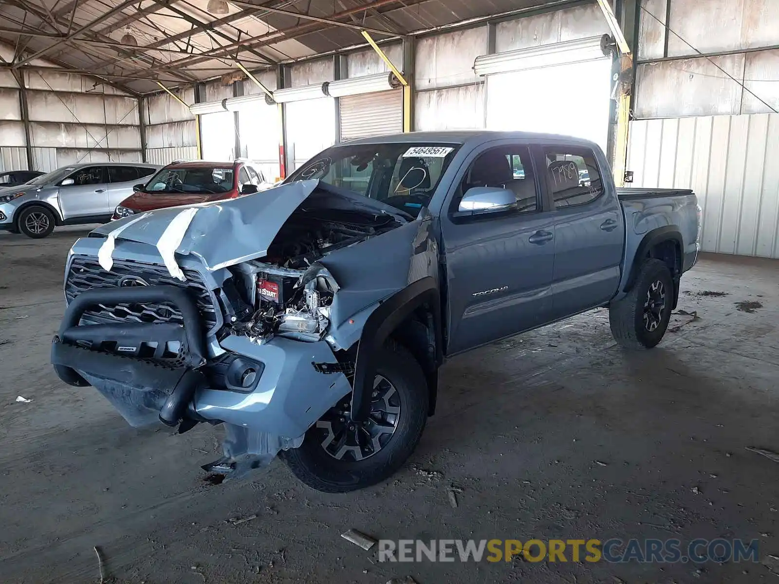 2 Photograph of a damaged car 3TMAZ5CN2LM114632 TOYOTA TACOMA 2020