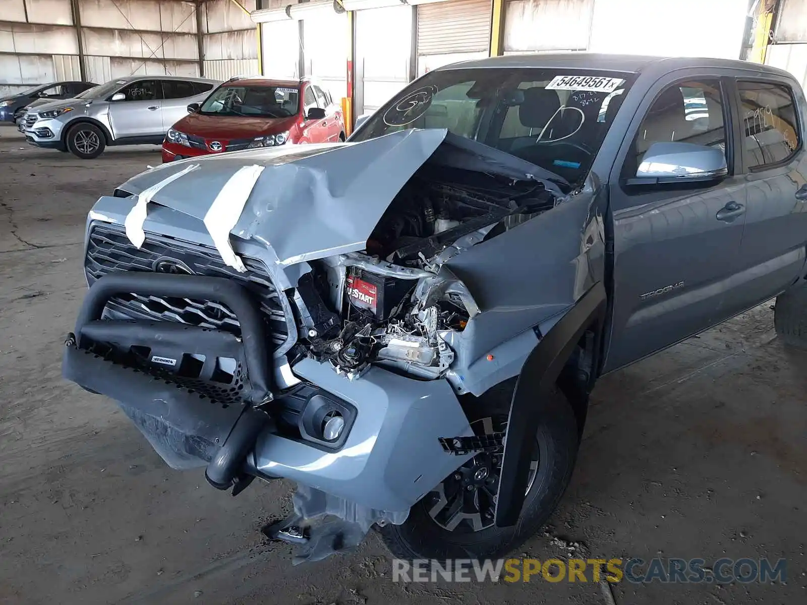 9 Photograph of a damaged car 3TMAZ5CN2LM114632 TOYOTA TACOMA 2020