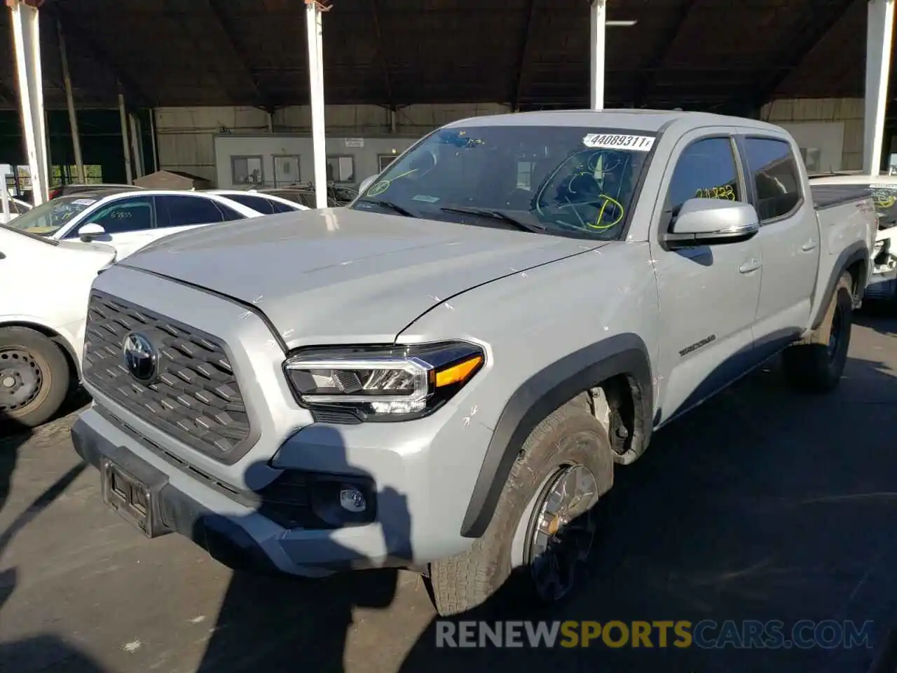 2 Photograph of a damaged car 3TMAZ5CN2LM116218 TOYOTA TACOMA 2020