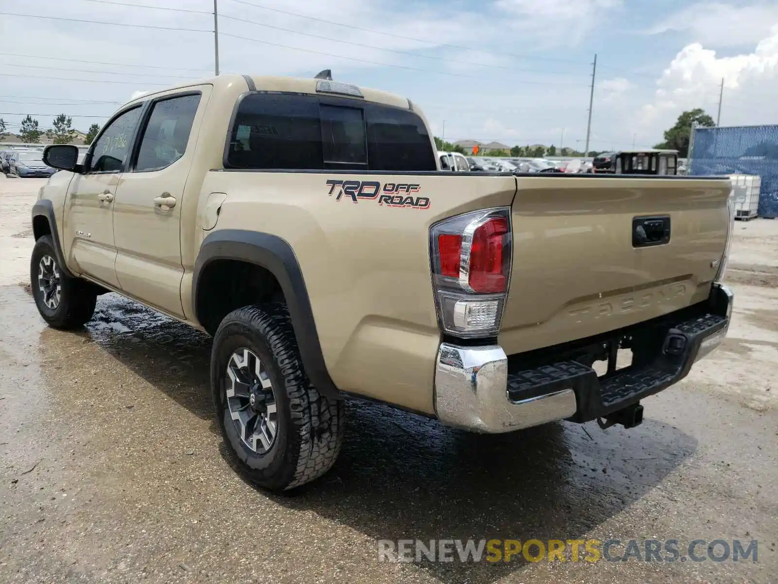 3 Photograph of a damaged car 3TMAZ5CN2LM116512 TOYOTA TACOMA 2020