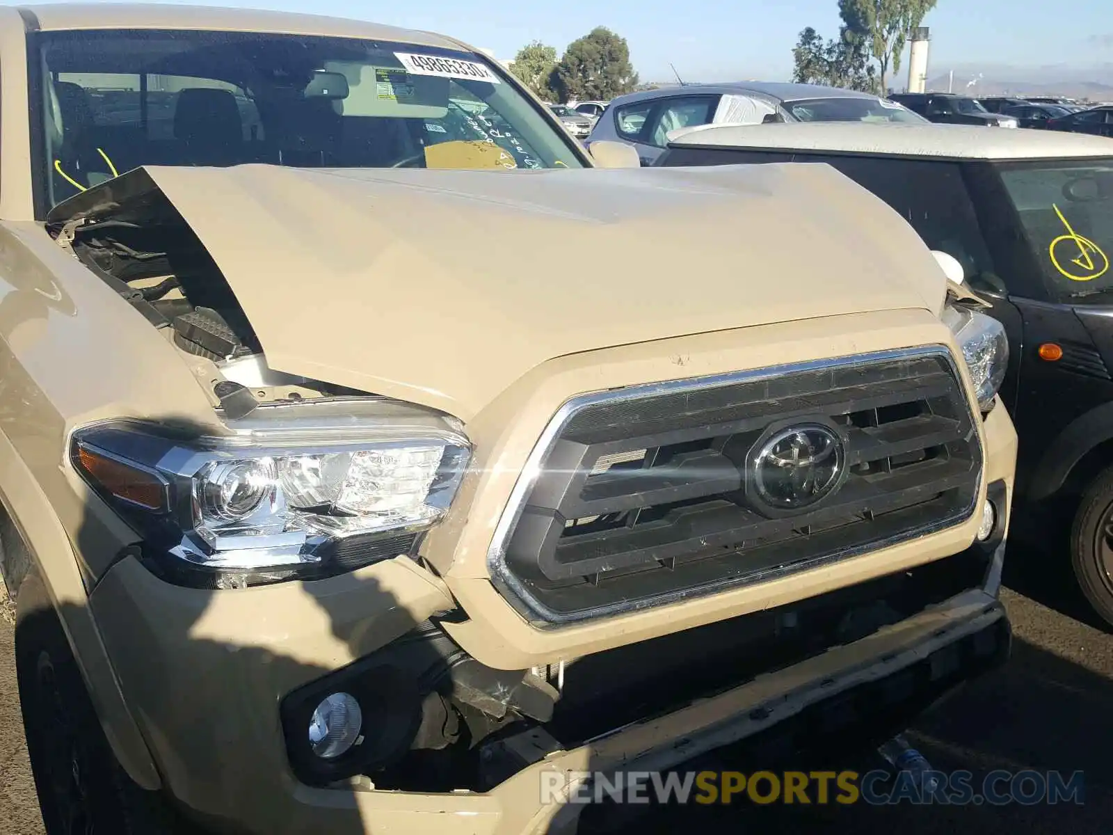 7 Photograph of a damaged car 3TMAZ5CN2LM118230 TOYOTA TACOMA 2020