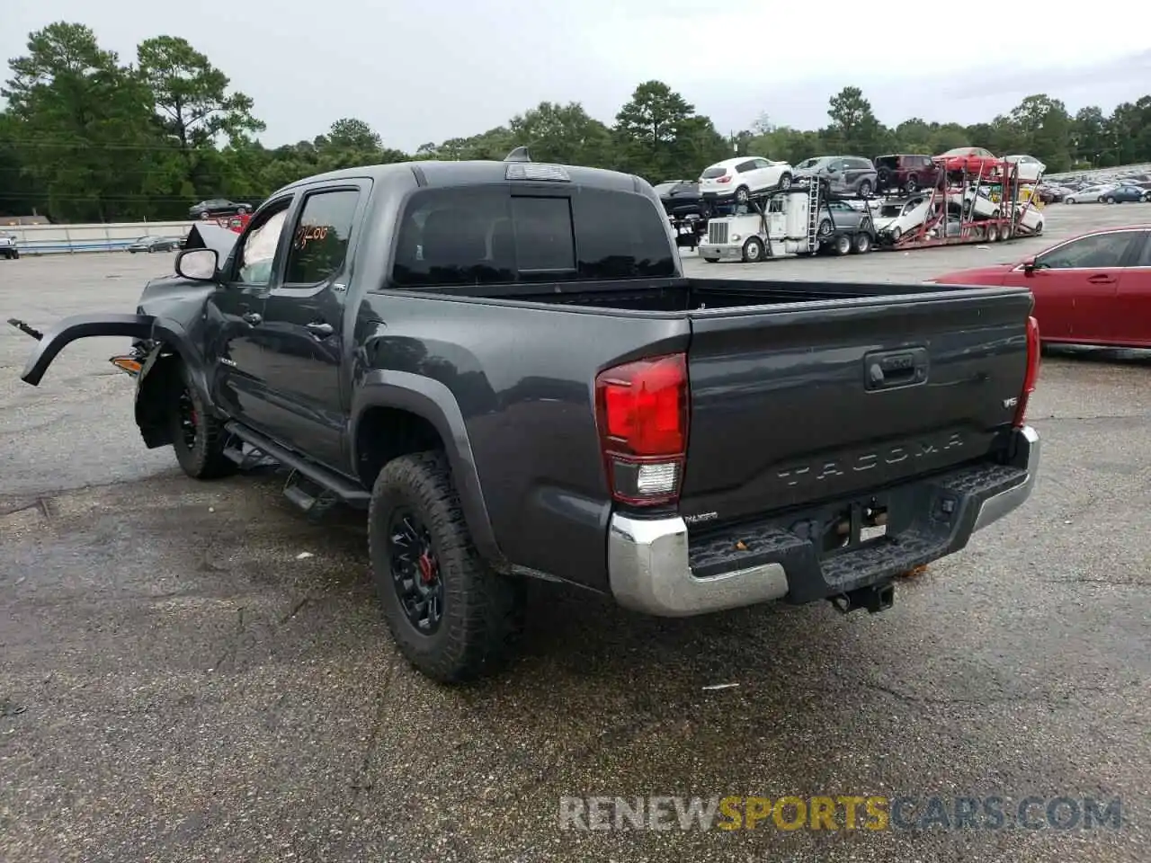 3 Photograph of a damaged car 3TMAZ5CN2LM118289 TOYOTA TACOMA 2020