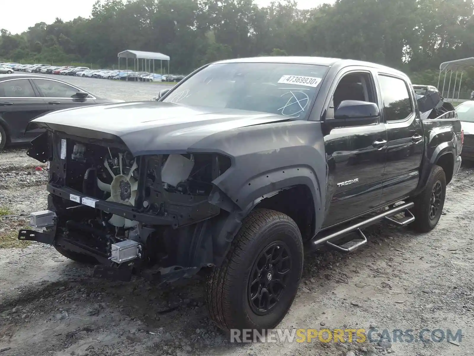 2 Photograph of a damaged car 3TMAZ5CN2LM119085 TOYOTA TACOMA 2020