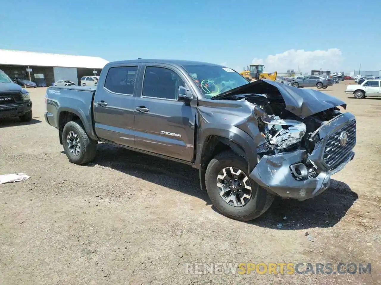 1 Photograph of a damaged car 3TMAZ5CN2LM120236 TOYOTA TACOMA 2020