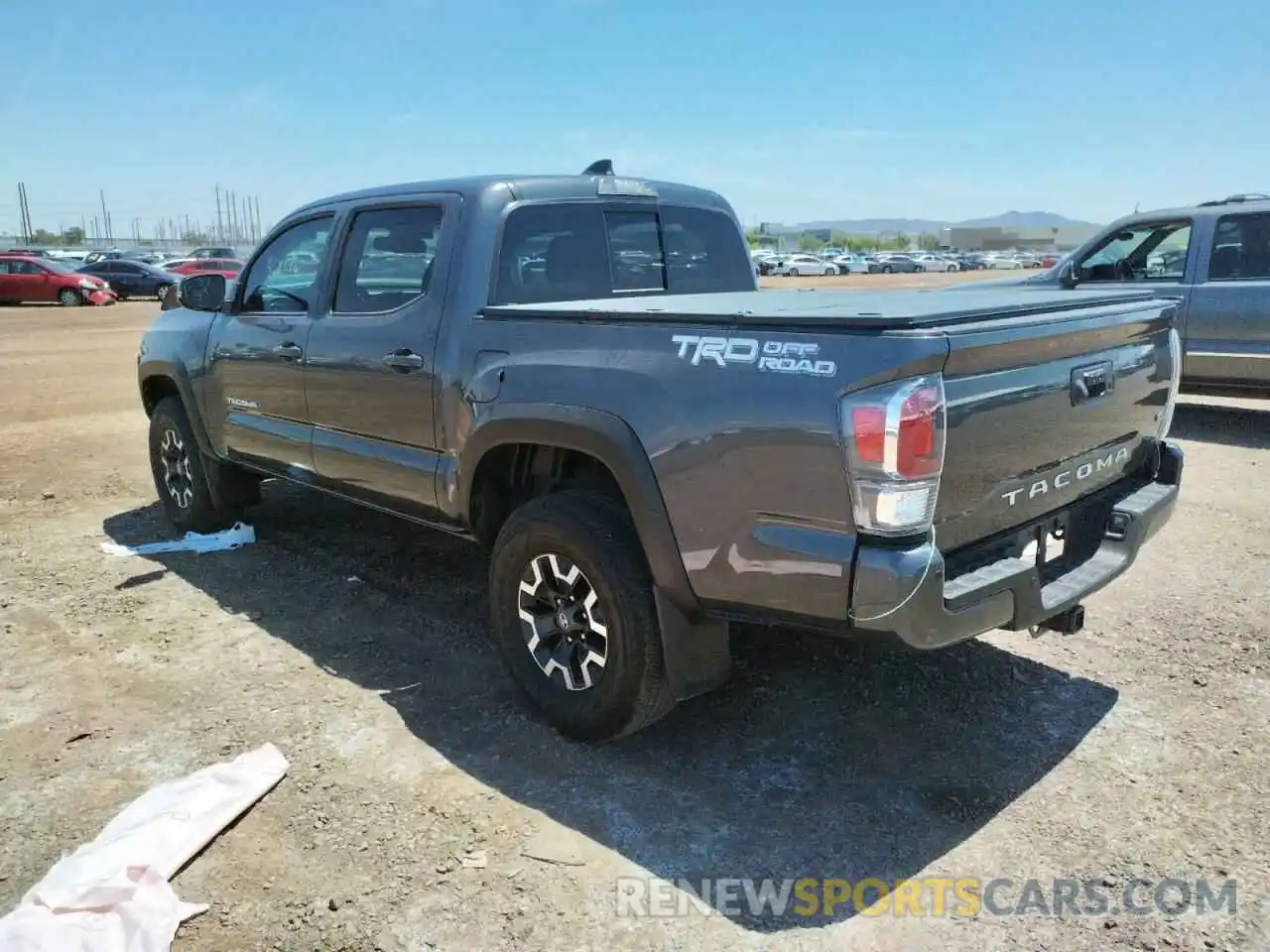 3 Photograph of a damaged car 3TMAZ5CN2LM120236 TOYOTA TACOMA 2020