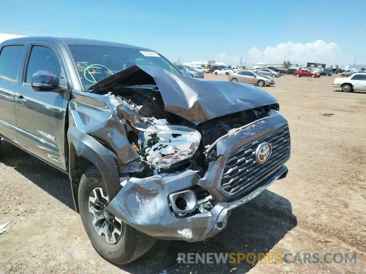 9 Photograph of a damaged car 3TMAZ5CN2LM120236 TOYOTA TACOMA 2020