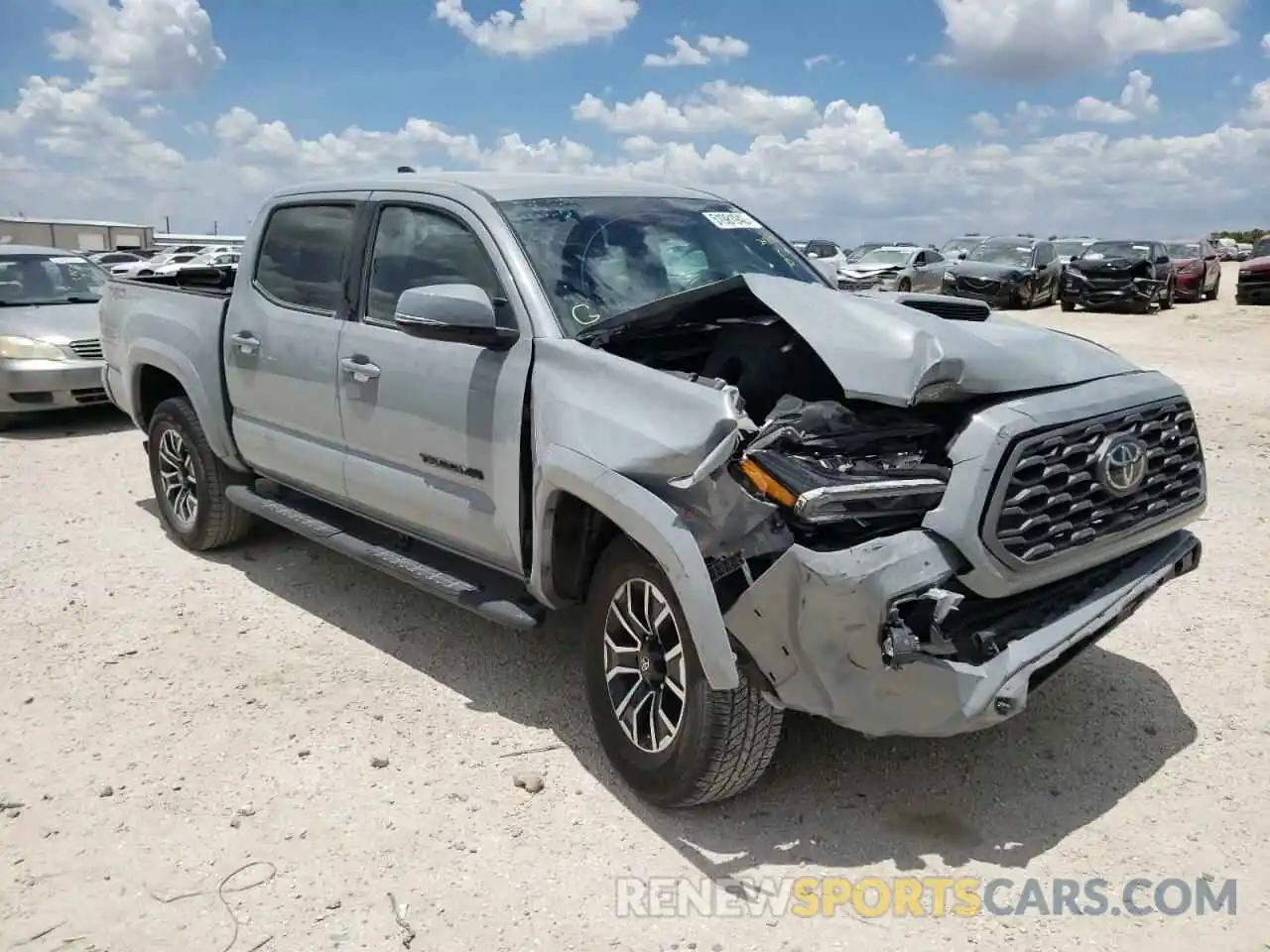 1 Photograph of a damaged car 3TMAZ5CN2LM120530 TOYOTA TACOMA 2020