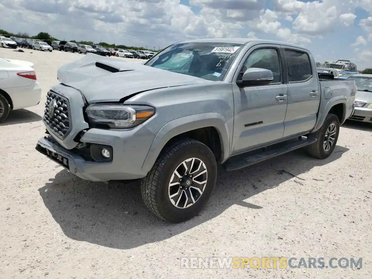 2 Photograph of a damaged car 3TMAZ5CN2LM120530 TOYOTA TACOMA 2020