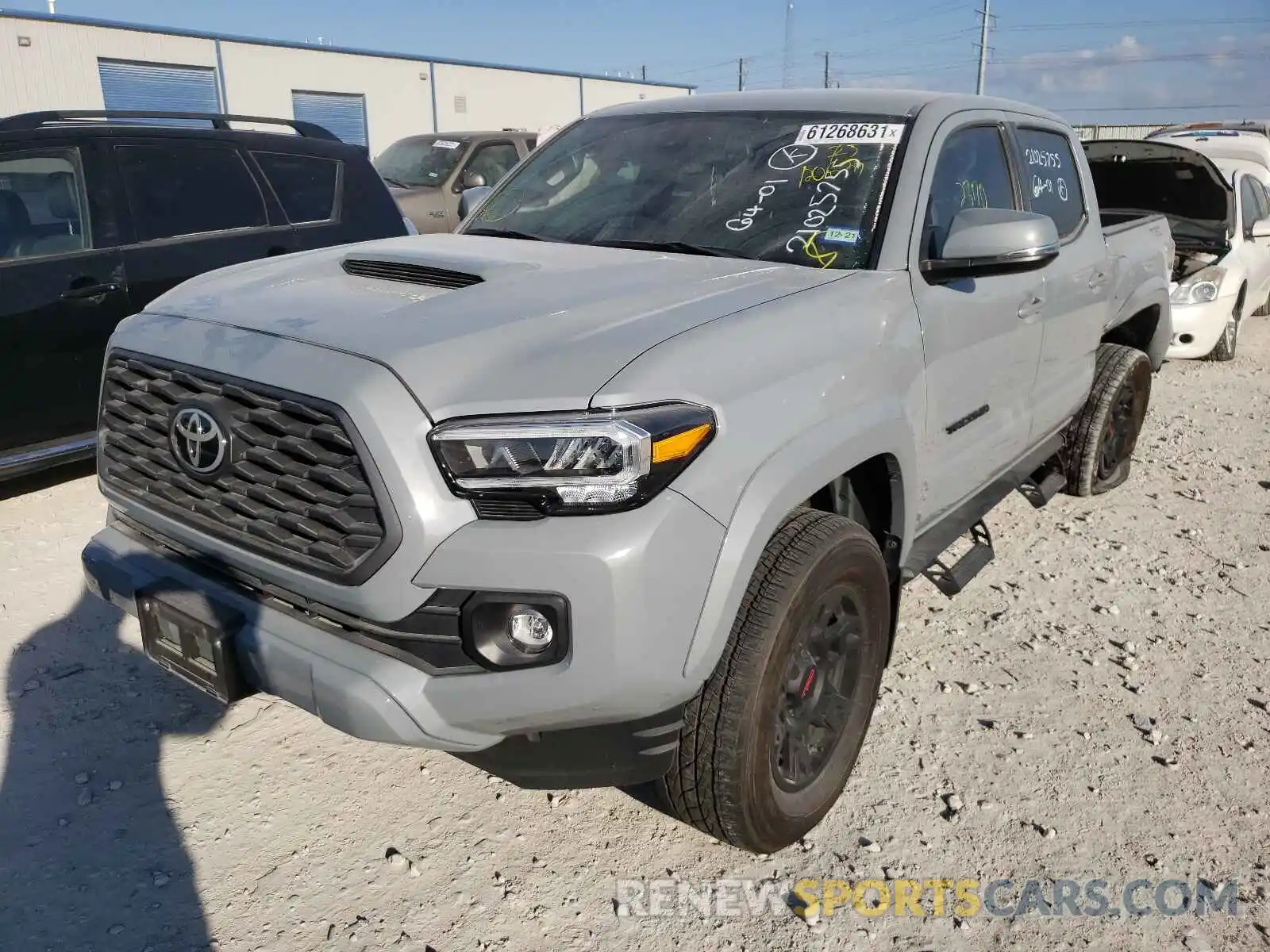 2 Photograph of a damaged car 3TMAZ5CN2LM120883 TOYOTA TACOMA 2020