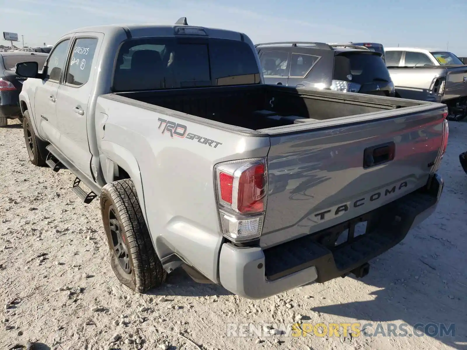 3 Photograph of a damaged car 3TMAZ5CN2LM120883 TOYOTA TACOMA 2020