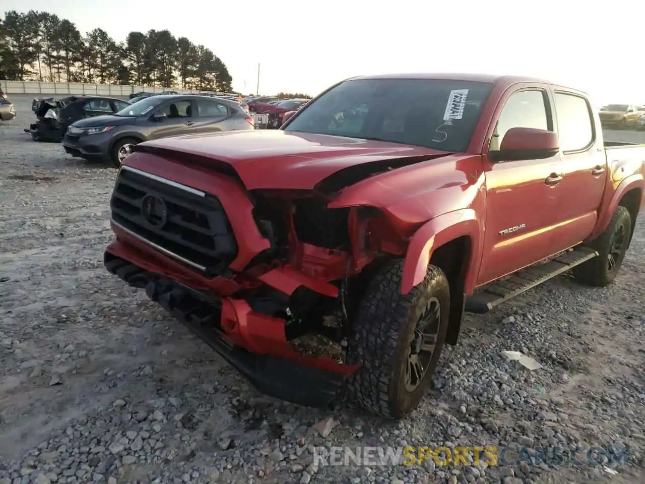 9 Photograph of a damaged car 3TMAZ5CN2LM130524 TOYOTA TACOMA 2020