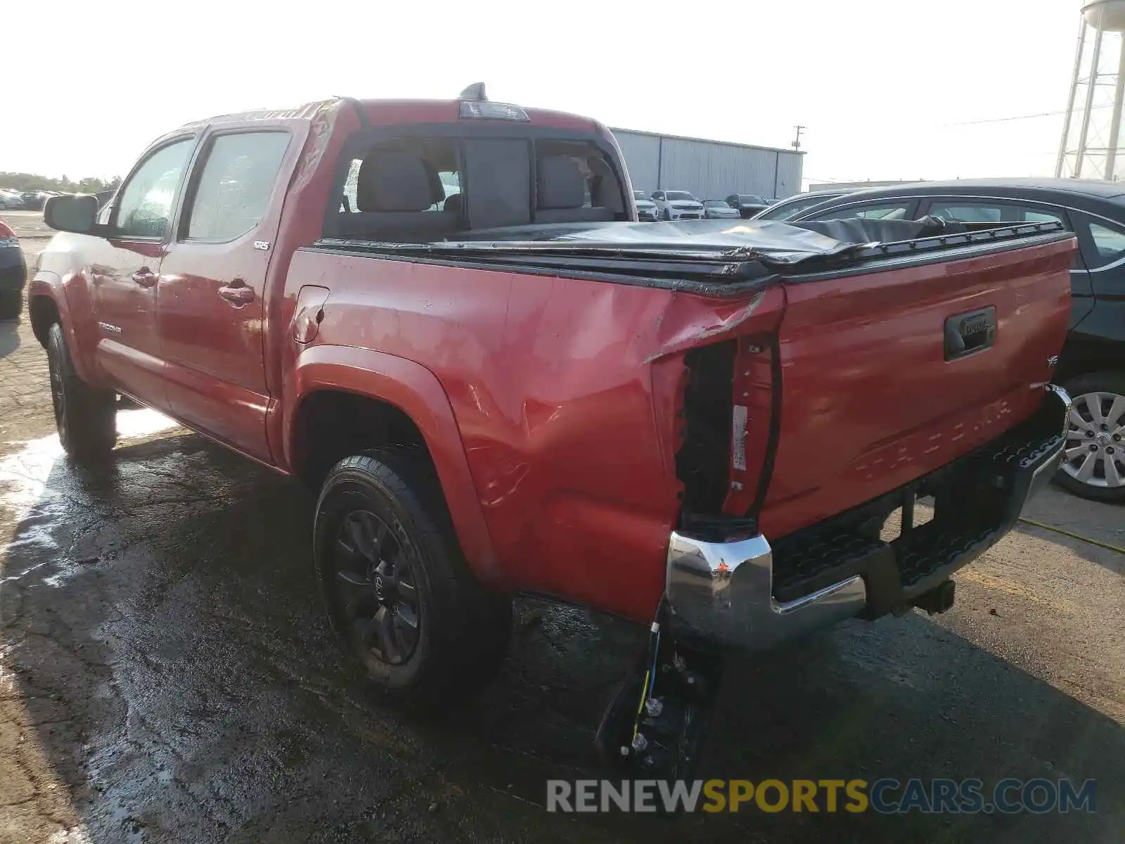 3 Photograph of a damaged car 3TMAZ5CN2LM133469 TOYOTA TACOMA 2020