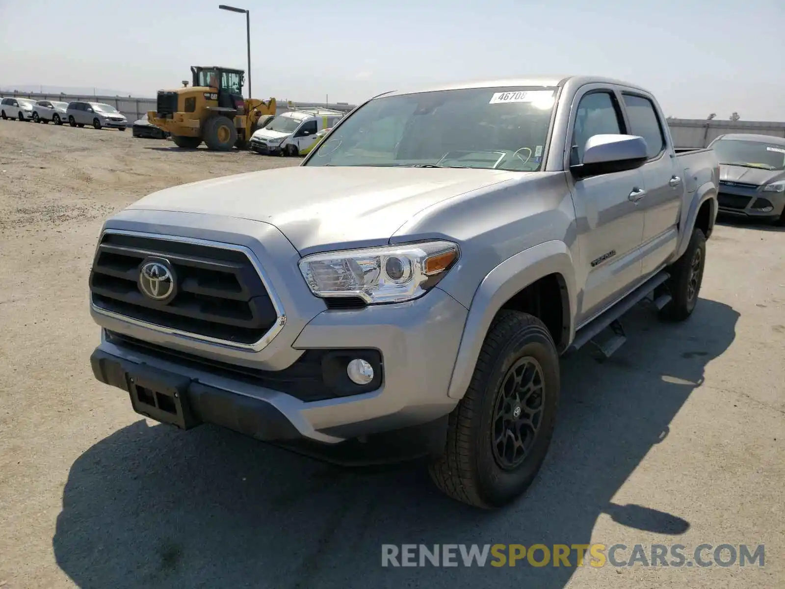 2 Photograph of a damaged car 3TMAZ5CN2LM137439 TOYOTA TACOMA 2020