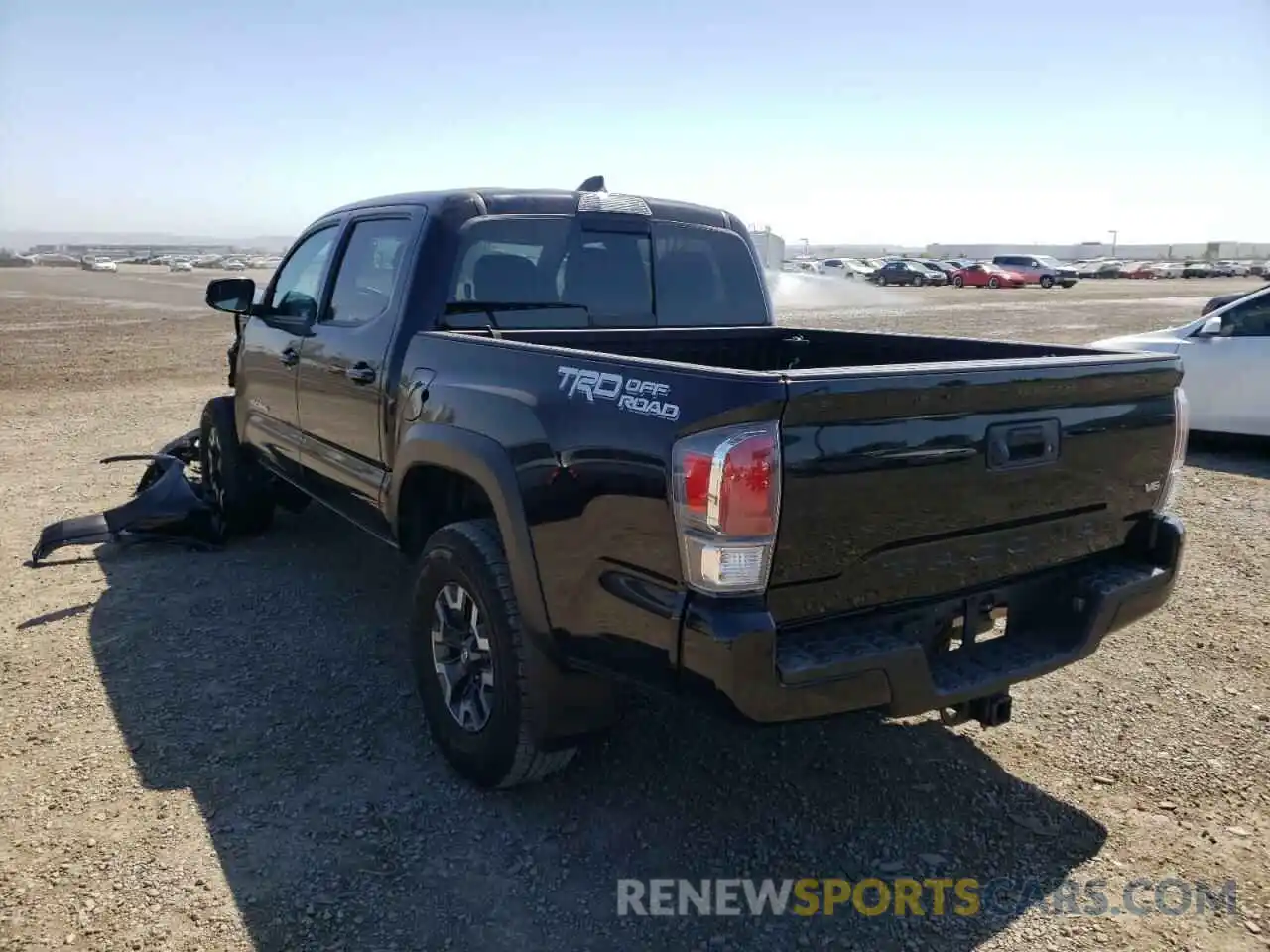 3 Photograph of a damaged car 3TMAZ5CN3LM114767 TOYOTA TACOMA 2020