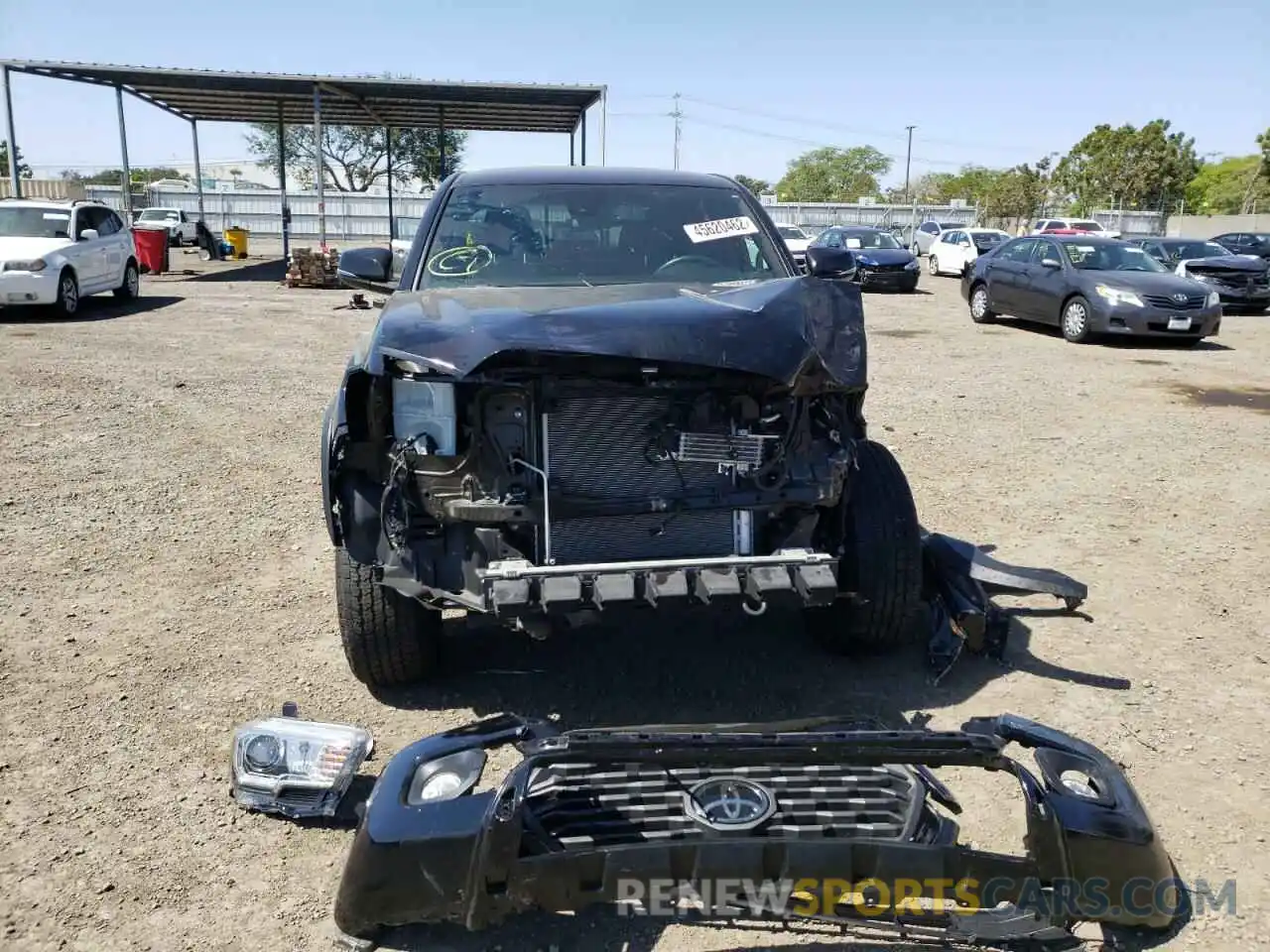 9 Photograph of a damaged car 3TMAZ5CN3LM114767 TOYOTA TACOMA 2020