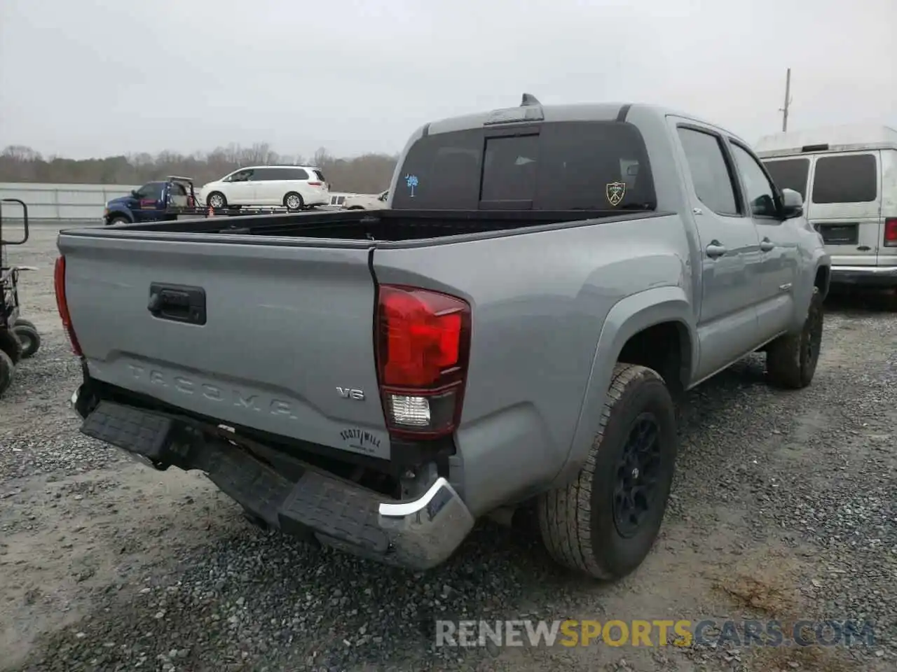 4 Photograph of a damaged car 3TMAZ5CN3LM123999 TOYOTA TACOMA 2020