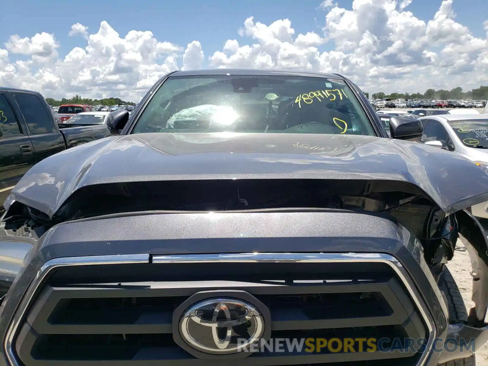 7 Photograph of a damaged car 3TMAZ5CN3LM127597 TOYOTA TACOMA 2020