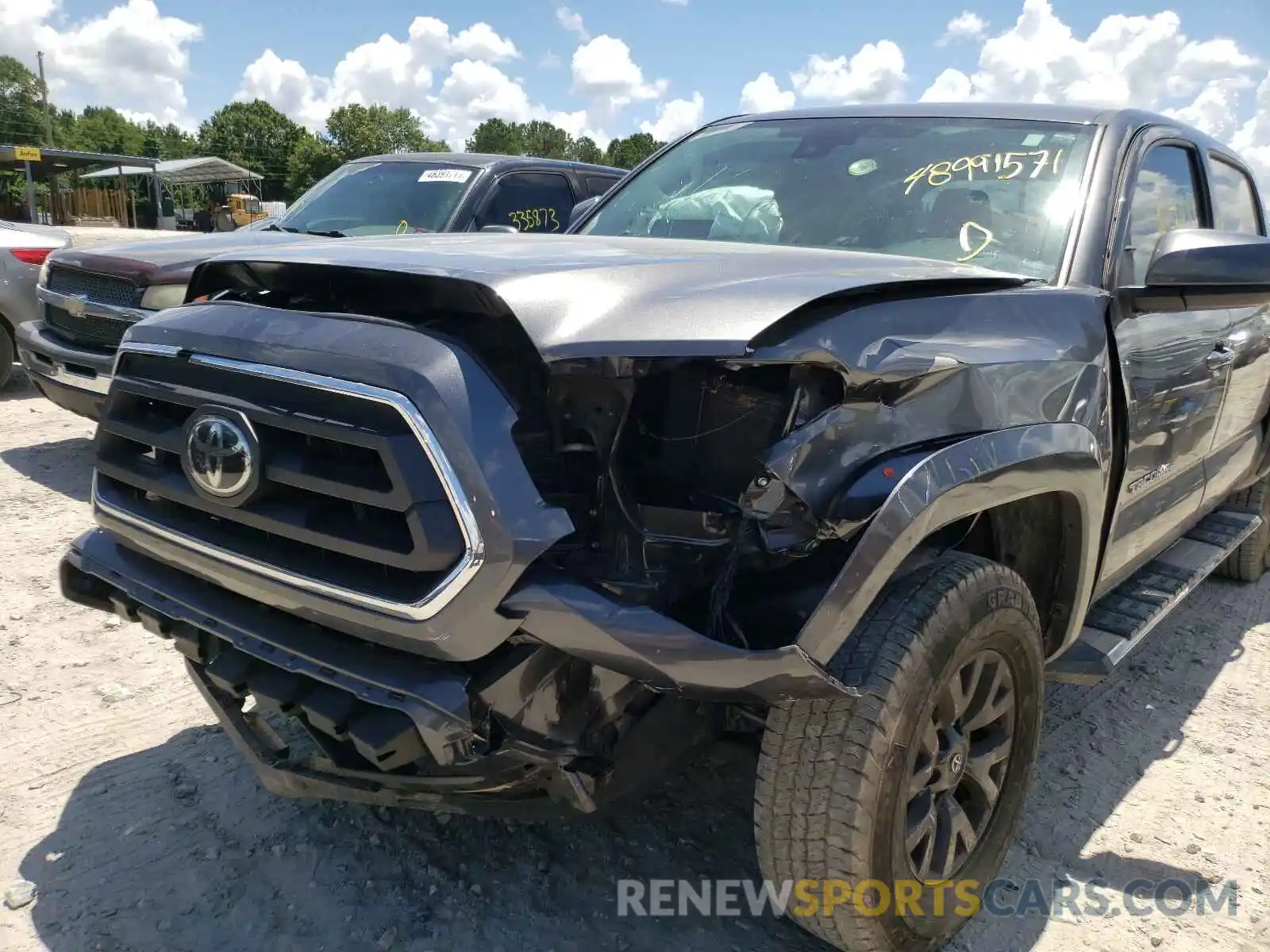 9 Photograph of a damaged car 3TMAZ5CN3LM127597 TOYOTA TACOMA 2020