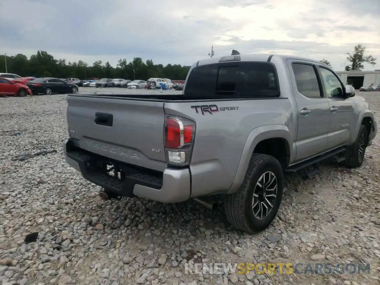 4 Фотография поврежденного автомобиля 3TMAZ5CN3LM131312 TOYOTA TACOMA 2020