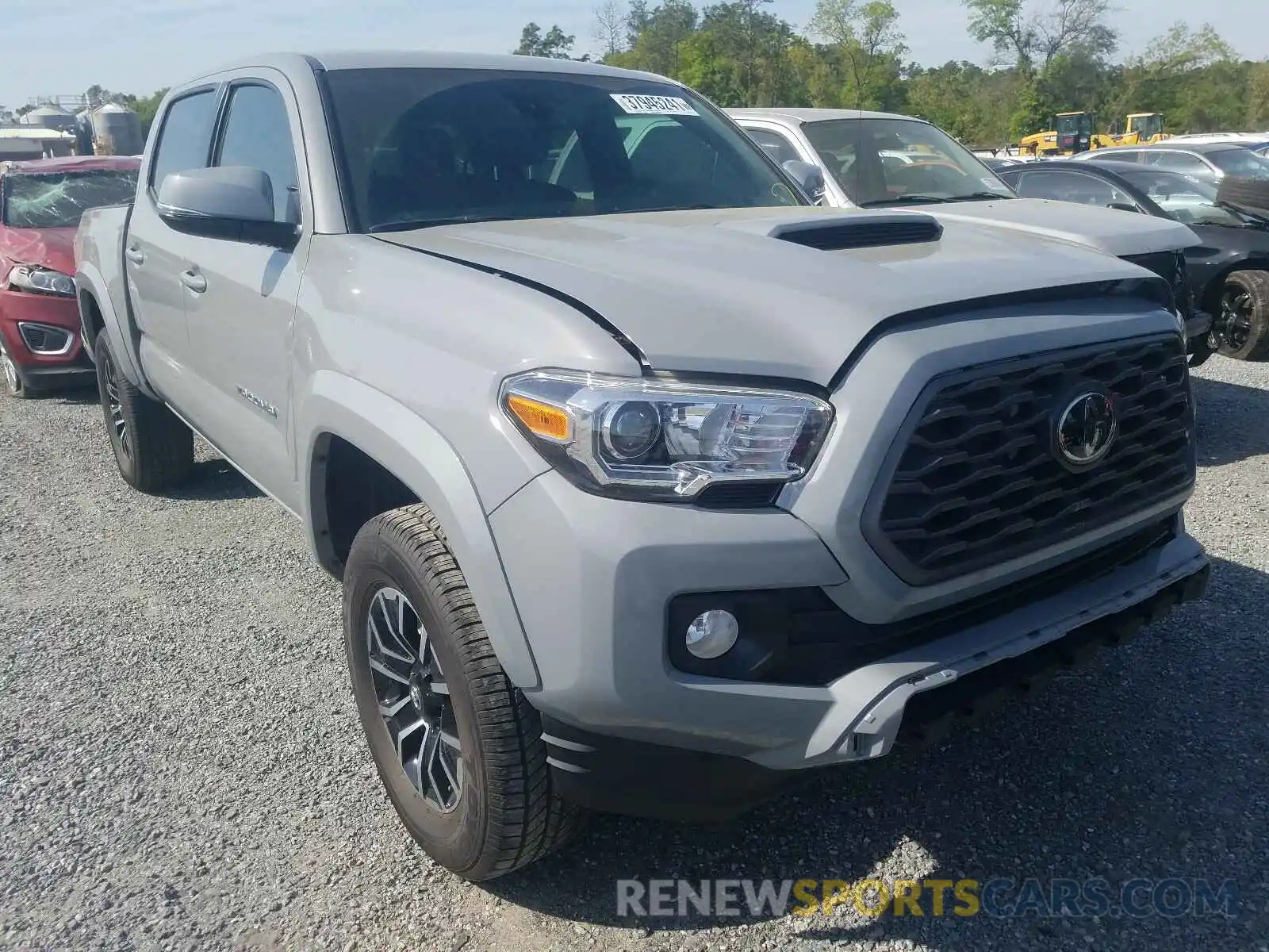 1 Photograph of a damaged car 3TMAZ5CN3LM137109 TOYOTA TACOMA 2020