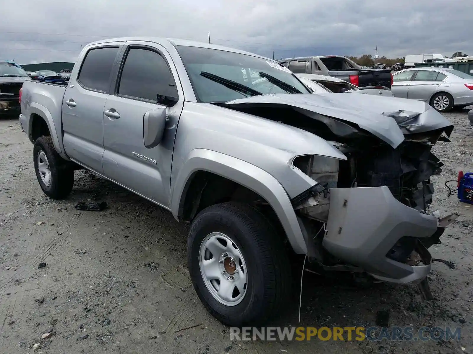 1 Photograph of a damaged car 3TMAZ5CN4LM117838 TOYOTA TACOMA 2020