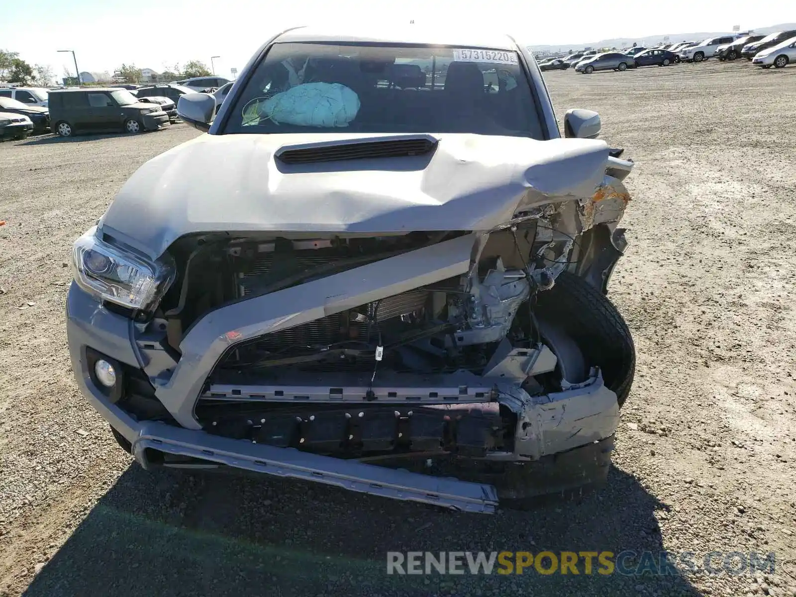 9 Photograph of a damaged car 3TMAZ5CN4LM126572 TOYOTA TACOMA 2020