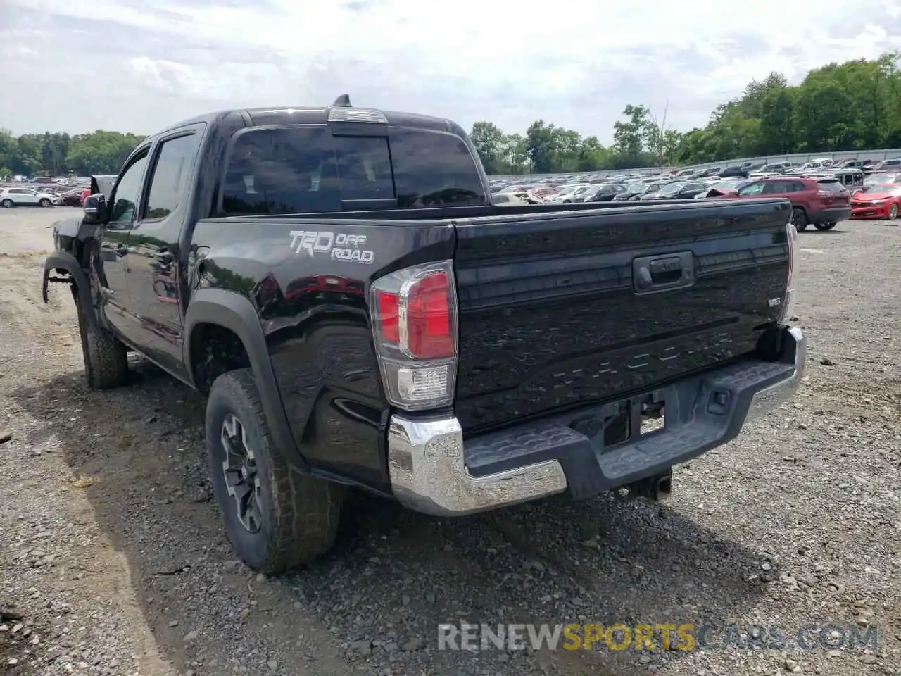 3 Photograph of a damaged car 3TMAZ5CN4LM126829 TOYOTA TACOMA 2020