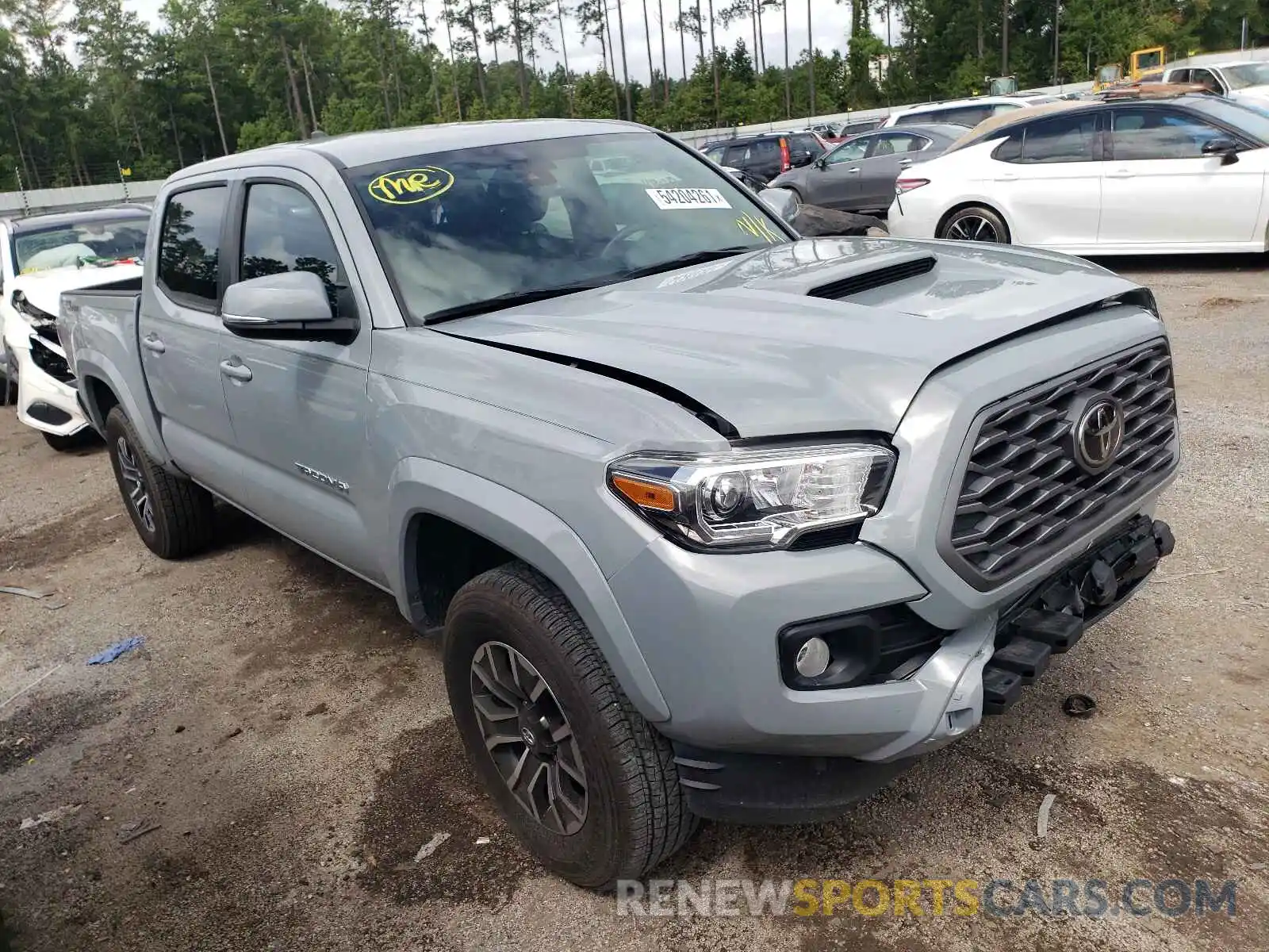 1 Photograph of a damaged car 3TMAZ5CN4LM127625 TOYOTA TACOMA 2020